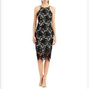 Nicole Miller lace cocktail dress